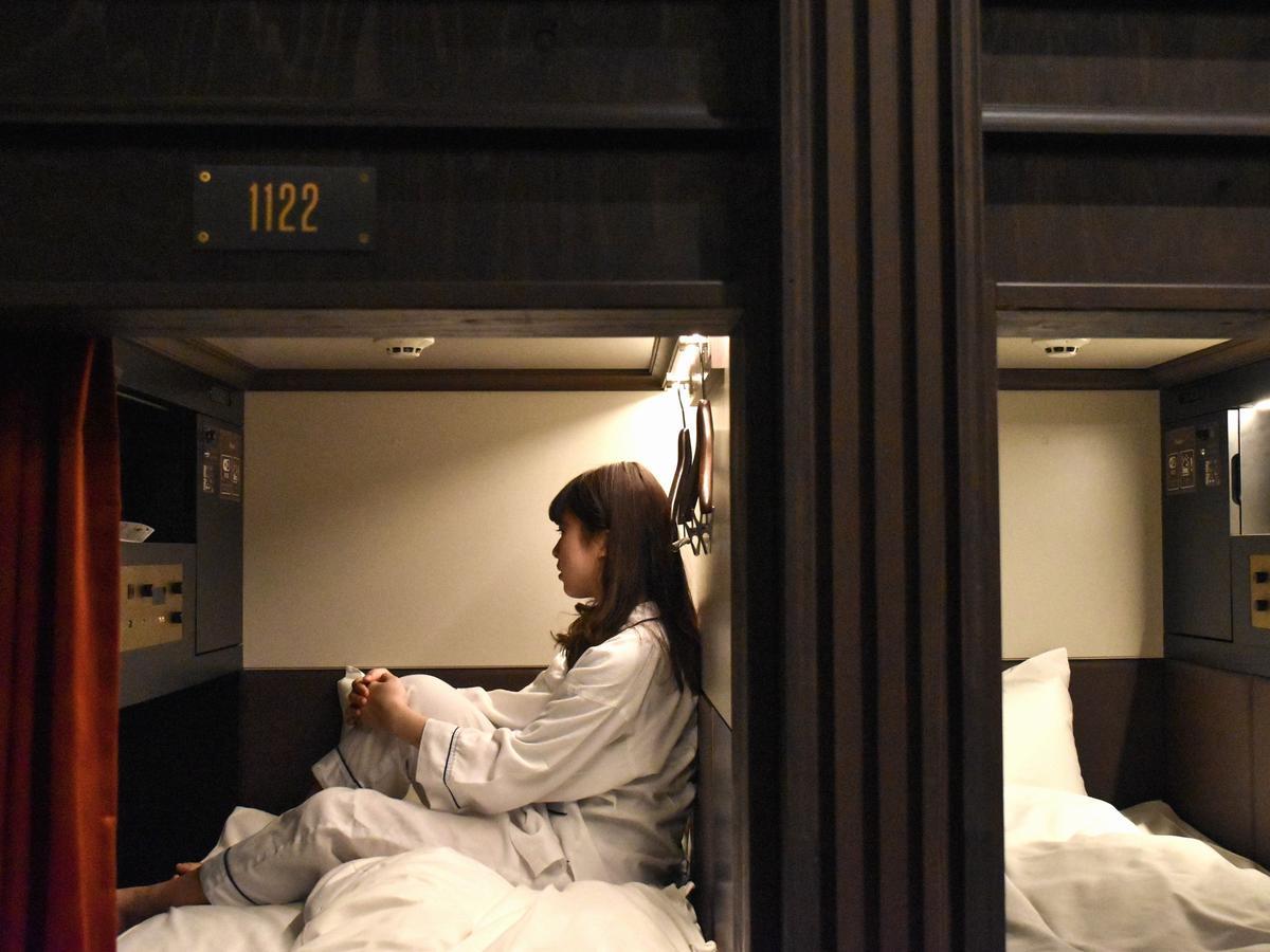 The Prime Pod Ginza Hotel cápsula *